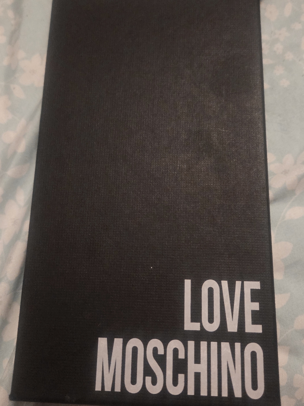 Moschino Black Logo EmptyBox Packaging